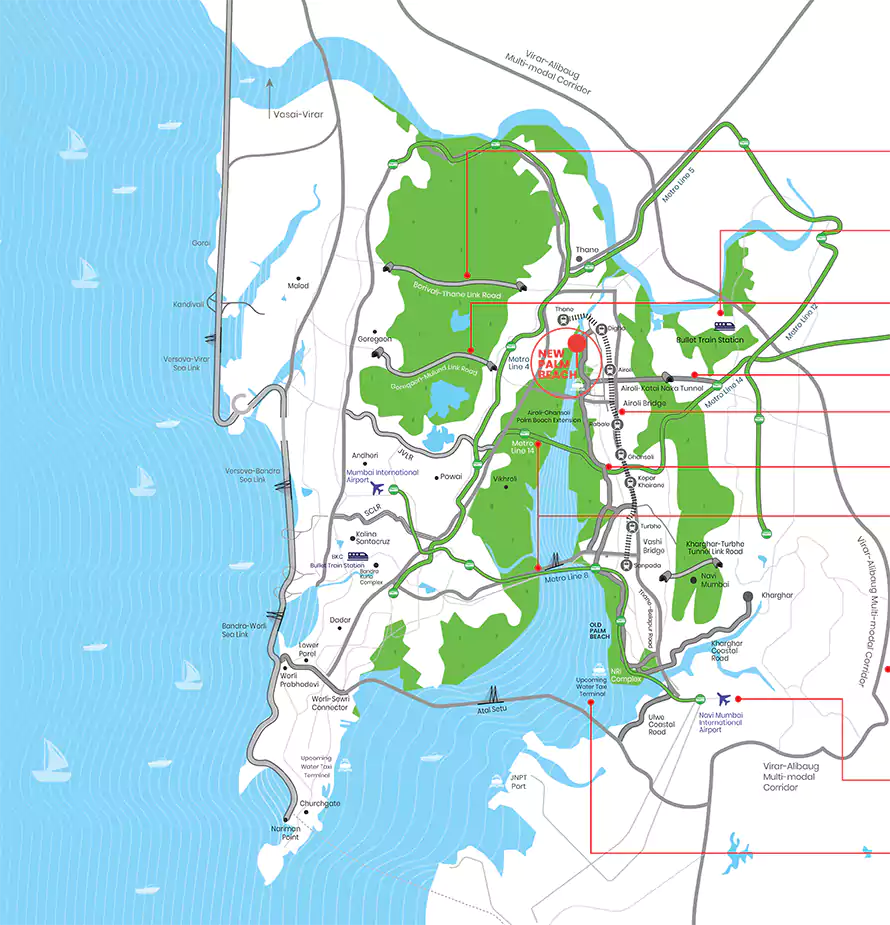 Delta New Palm Beach level 23 Location